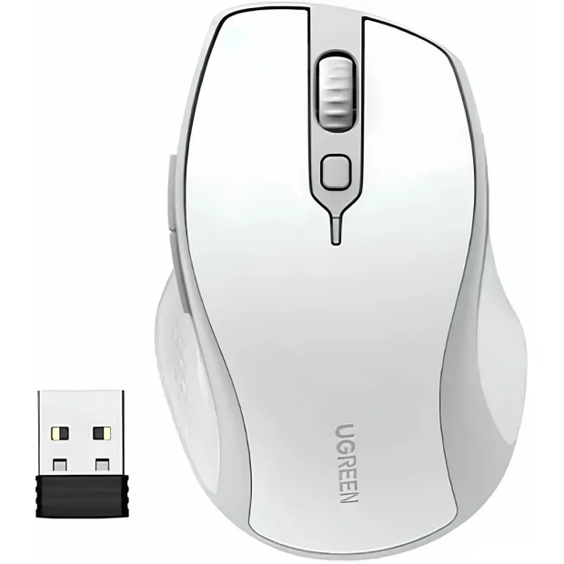 Мышь Ugreen MU101 15805 (белый)